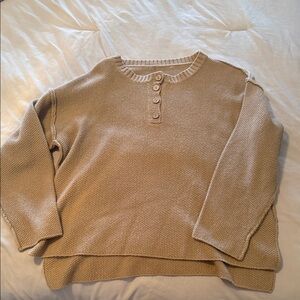 Women's Beige Sweater